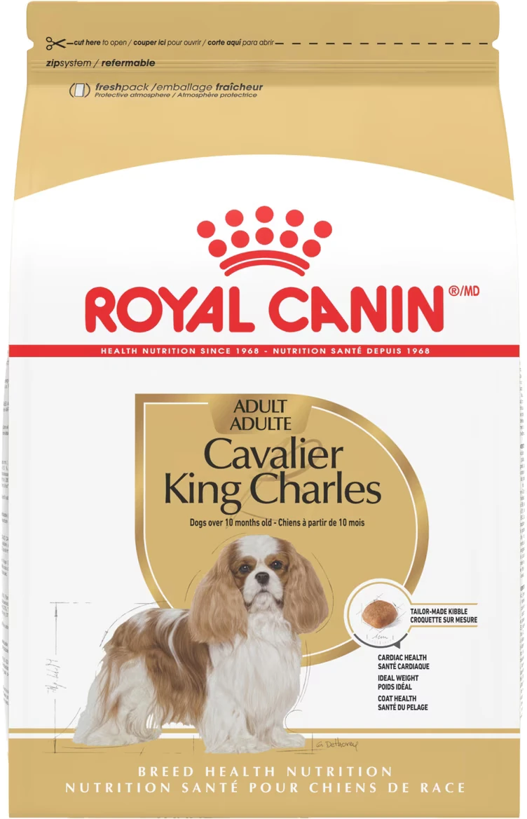 Bag of Royal Canin Cavalier King Charles Spaniel Adult dry dog food