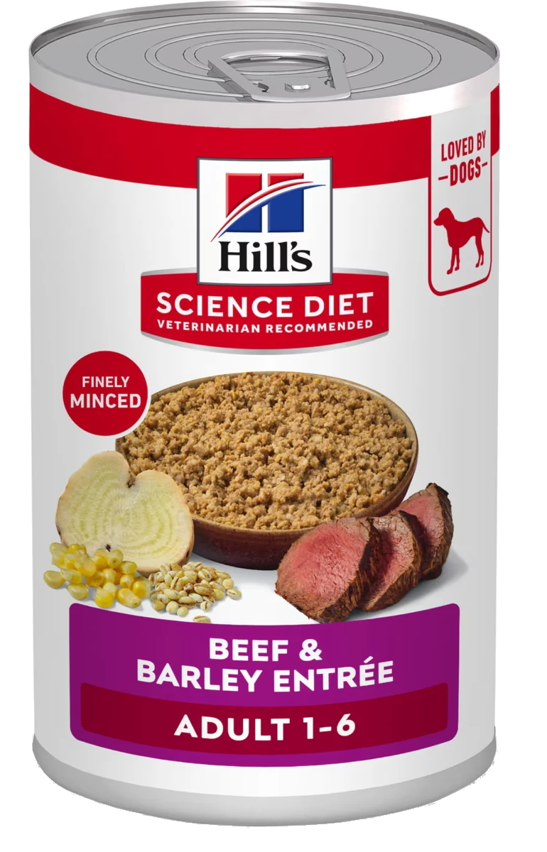 Can of Hill's Science Diet wet dog food